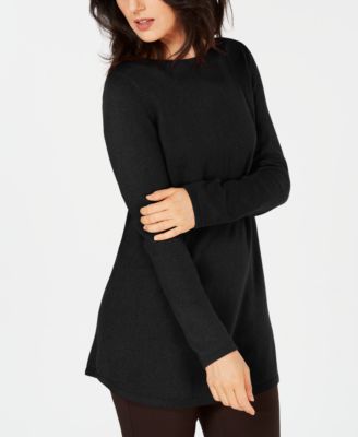 macys womens black sweaters