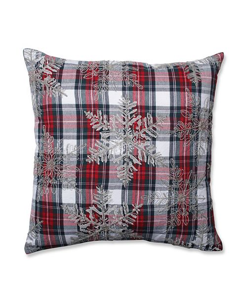 Pillow Perfect Stuart White 18" Throw Pillow & Reviews Home Macy's