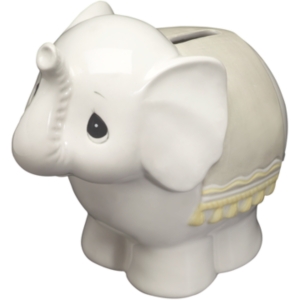Precious Moments Elephant Bank In Multi