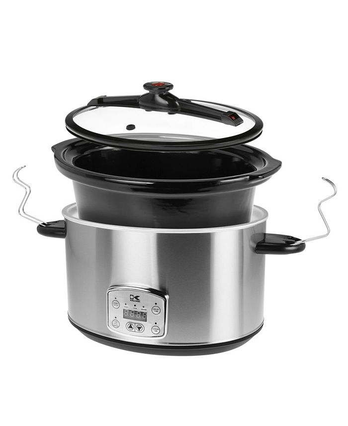 Kalorik 8 Qt. Digital Slow Cooker with Locking Lid & Reviews Small Appliances Kitchen Macy's