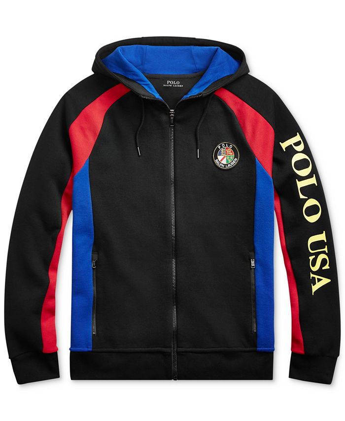 Polo downhill skier hoodie