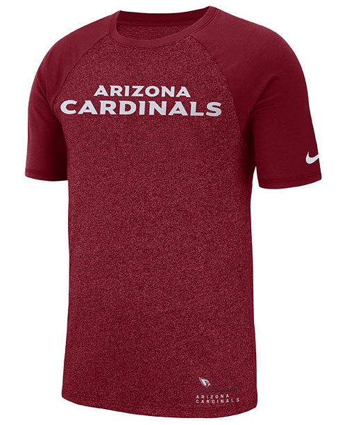 Nike Men S Arizona Cardinals Marled Raglan T Shirt Sports Fan Shop By Lids Men Macy S