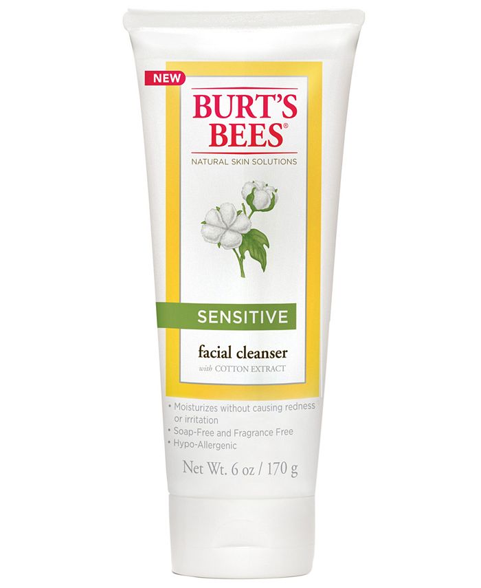Burt's Bees Sensitive Facial Cleanser, 6 oz Macy's