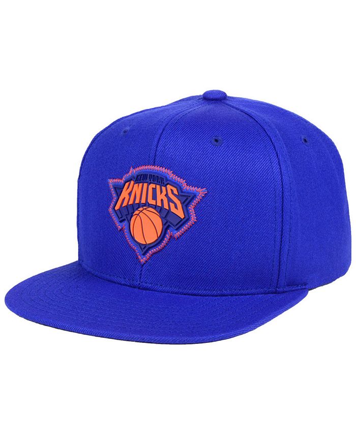 Mitchell & Ness New York Knicks Zig Zag Snapback Cap - Macy's