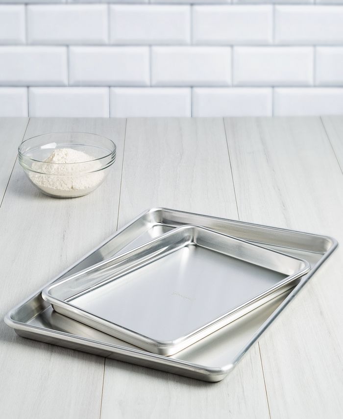 Goodful 2-Pc. Aluminum Cookie Sheet & Brownie Pan Set, Created for Macy's -  Macy's