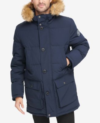Tommy Hilfiger Short Snorkel Coat, Created for Macy's - Red
