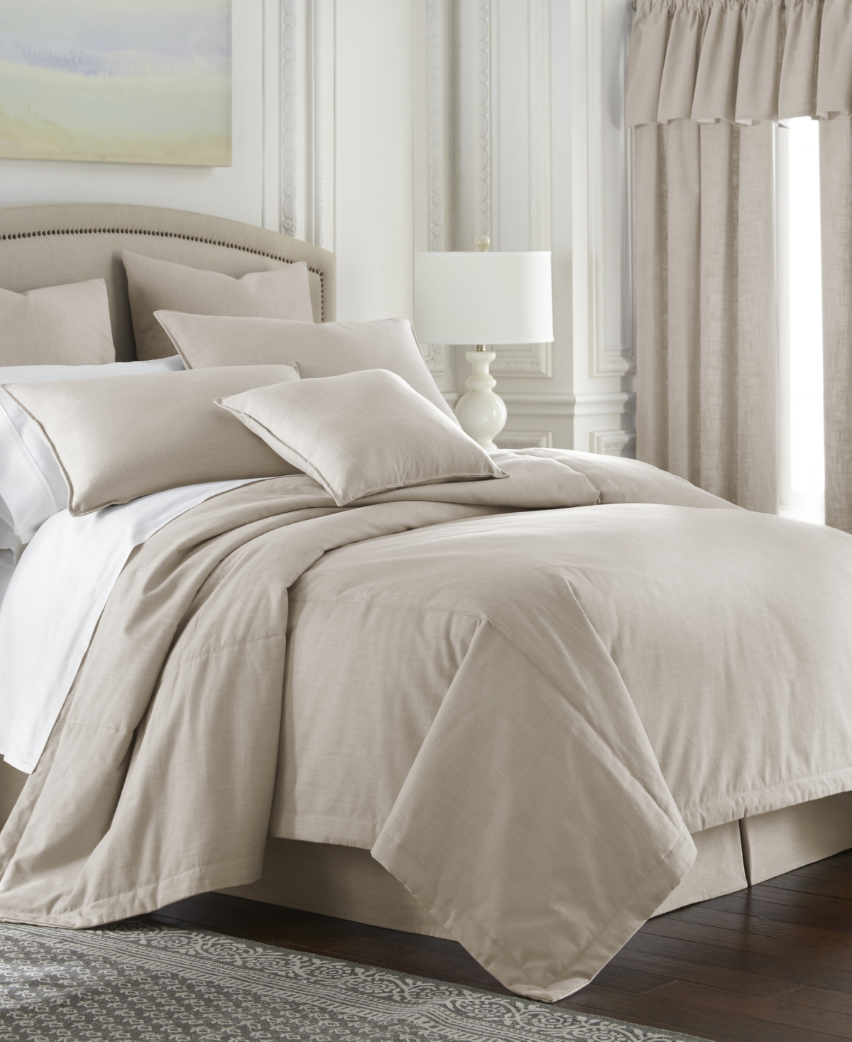 Cambric Natural Duvet Cover-King Bedding