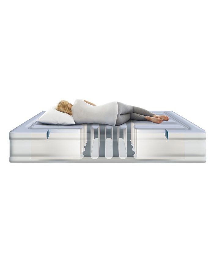 Simmons Queen Lumbar Supreme Air Mattress with Adjustable Lumbar