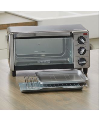 macy's black and decker toaster oven