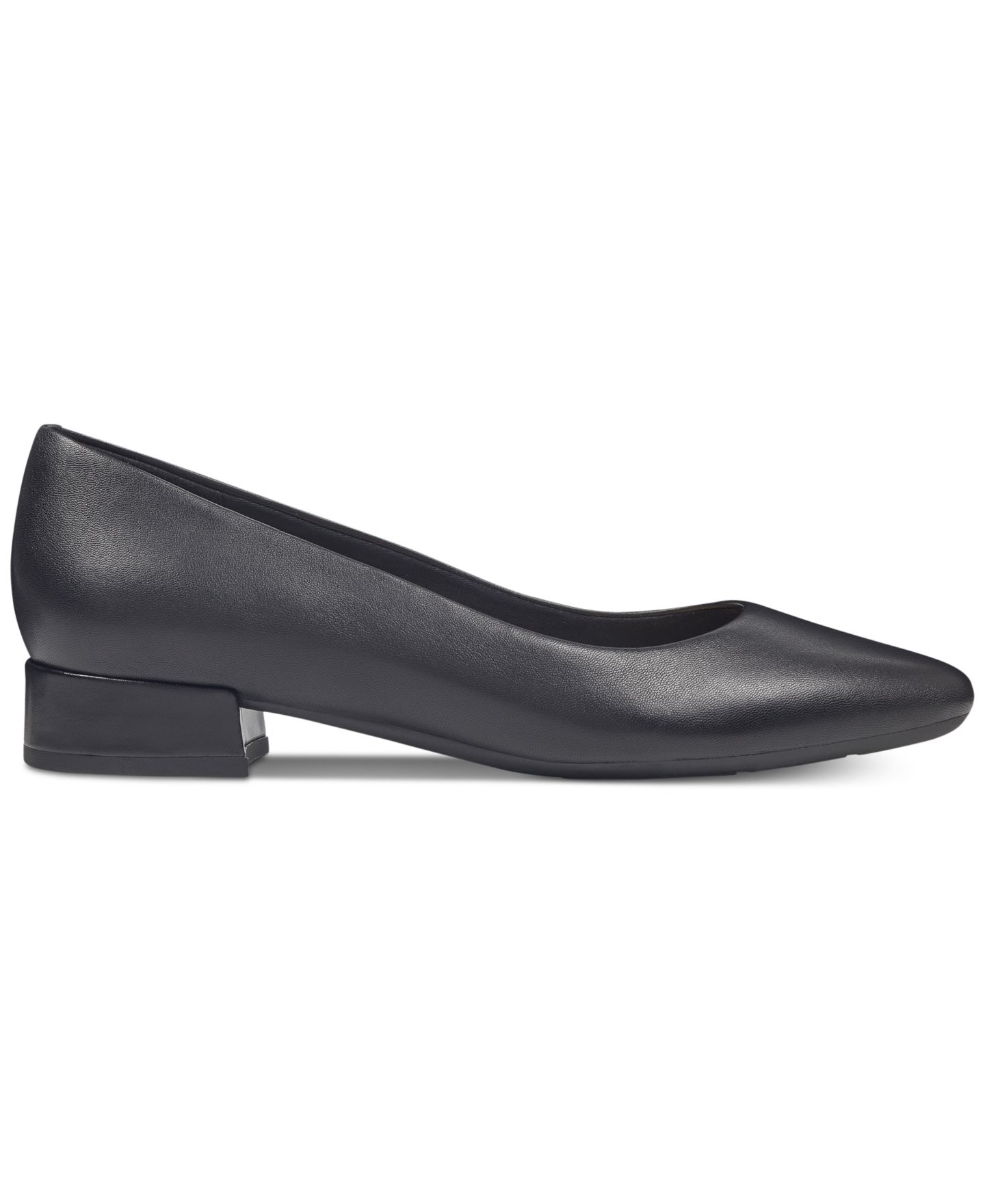 Женские туфли Easy Spirit Caldise eFlex Slip-On Low Heel Pumps, цвет: Чёрный — фото 2