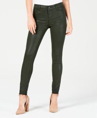 Society Sarah Coated Ankle Skinny Jeans 