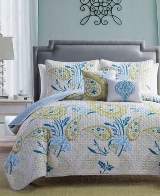 VCNY Home - Ibiza Reversible 3-Pc. Full/Queen Quilt Set
