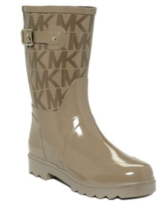 Michael Kors Logo Mid Rainboots & Reviews - Boots - Shoes - Macy's