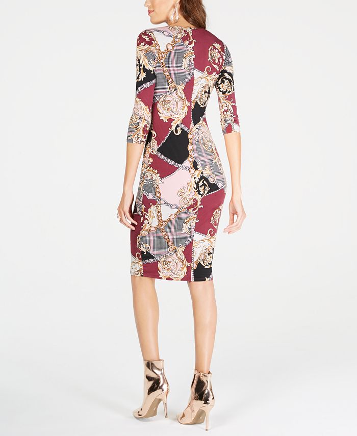 Thalia Sodi FloralPrint FauxWrap Dress, Created for Macy's Macy's