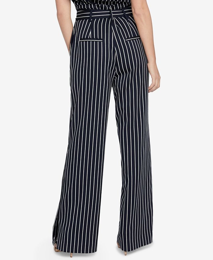 RACHEL Rachel Roy Piper Striped Pants, Created for Macy's & Reviews ...