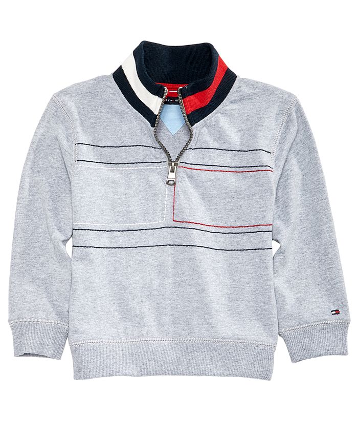 Tommy Hilfiger Childrens Boys Sweater In Offwhite