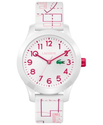 Lacoste - Kids 12.12 White Silicone Strap Watch 32mm