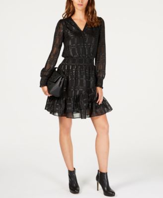 michael kors jacquard dress