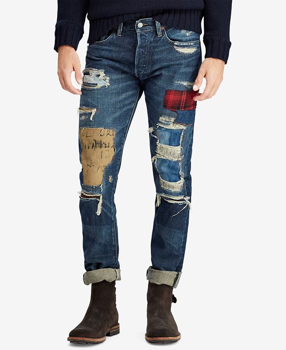 Polo Ralph Lauren Men's Sullivan Slim Distressed Jeans & Reviews