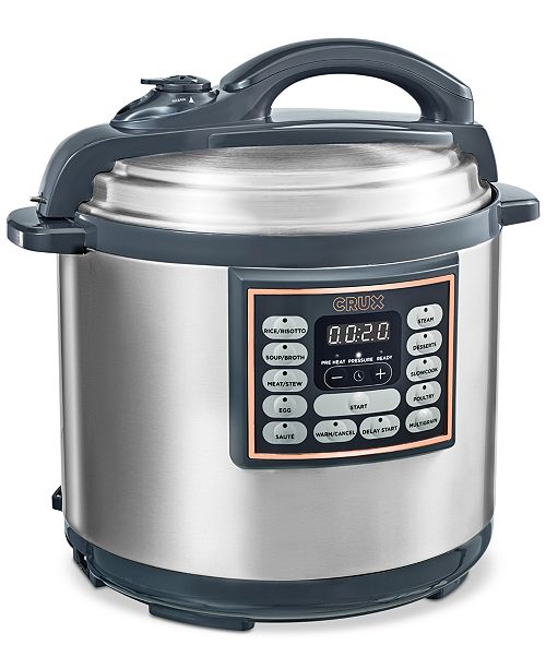 Crux 8 Qt 10 In 1 Programmable Multi Cooker 14721 Created For
