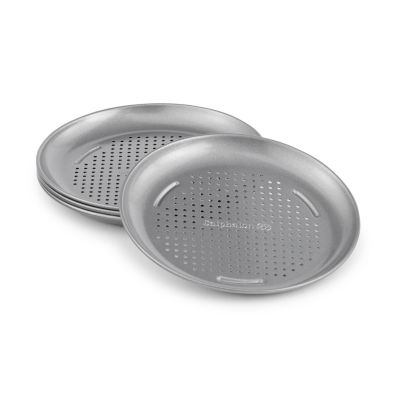 Calphalon Nonstick Set of 4 Mini 7" Personal Pizza Pans