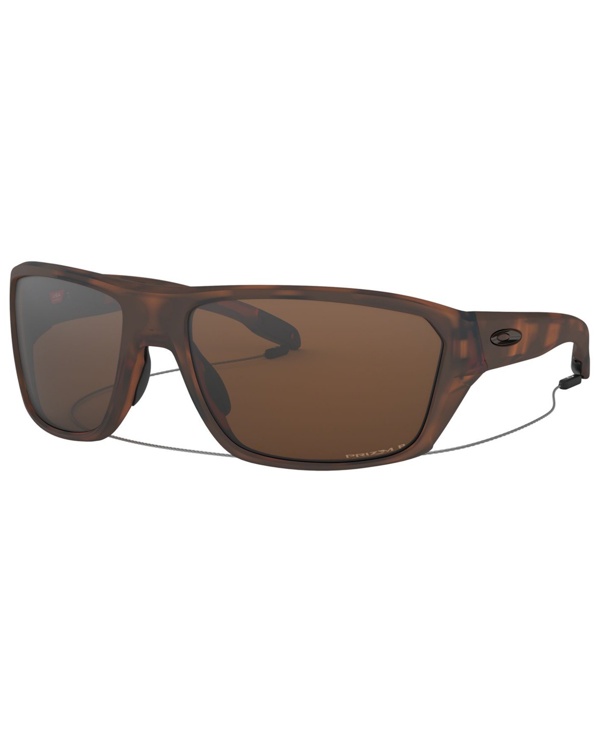Shop Oakley Polarized Sunglasses, Oo9416 64 Split Shot In Matte Brown Tortoise,prizm Tungsten Po