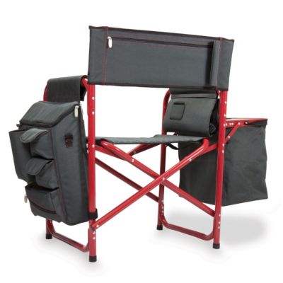 by Picnic Time Red Fusion Backpack Chair with Cooler