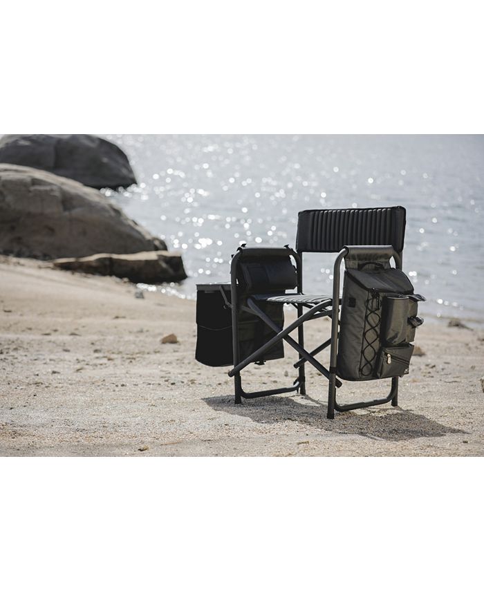 Oniva by Picnic Time Dark Gray Fusion Backpack Chair with Cooler Macy's