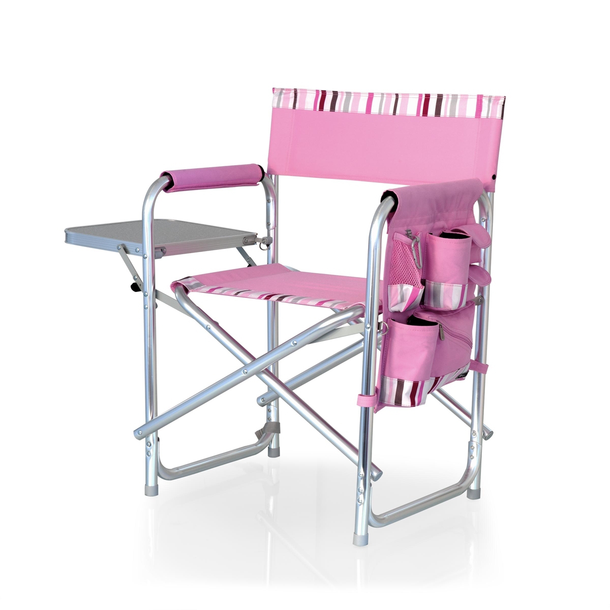 by Picnic Time Pink Portable Folding Sports Chair - Pink
