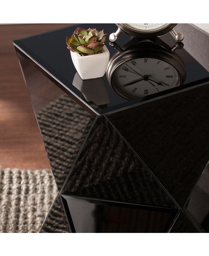 Southern Enterprises Justine Mirrored Accent Table Macy's