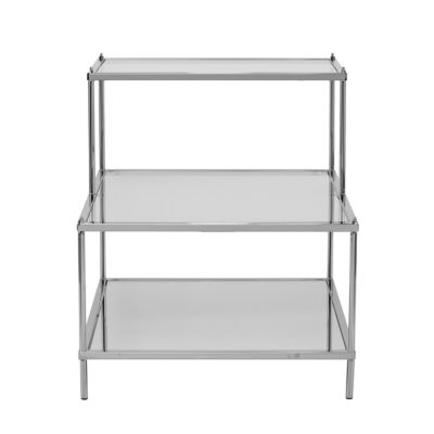 Knox Glam Mirrored Accent Table