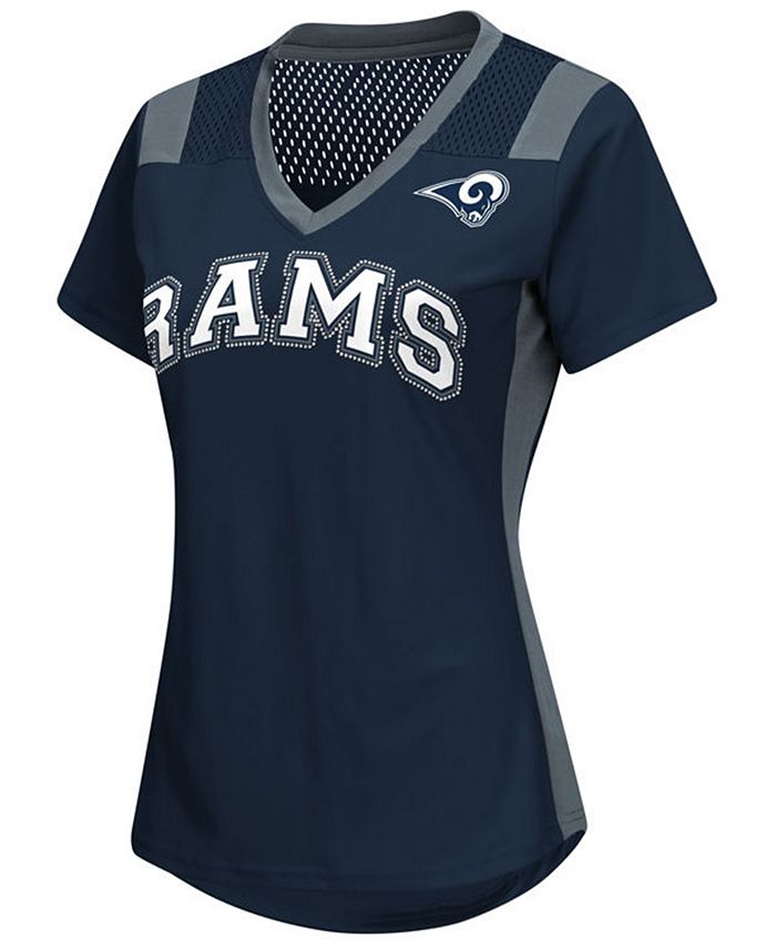 G-III Sports Women's Los Angeles Rams Asterisk Long-Sleeve T-Shirt - Macy's