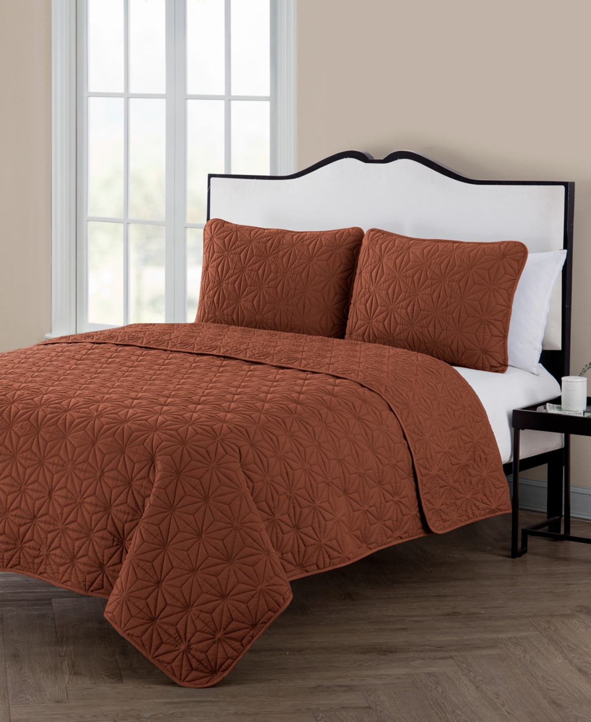 Vcny Home Kaleidoscope 3-Pc. Quilt Set