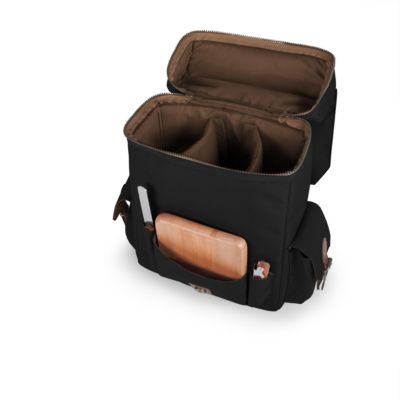 Legacy&reg; by Picnic Time Black Moreno 3-Bottle Wine & Cheese Tote