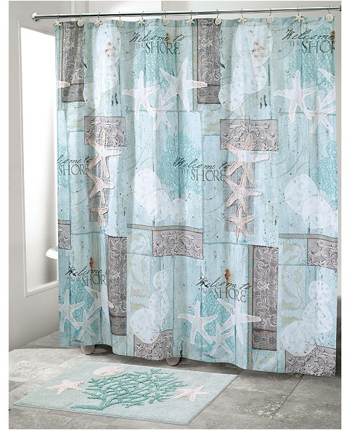 Avanti Beachcomber Shower Curtain Collection Reviews Shower Curtains Bed Bath Macy S