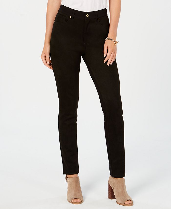 Tommy Hilfiger Textured Skinny Pants, Created for Macy's - Macy's