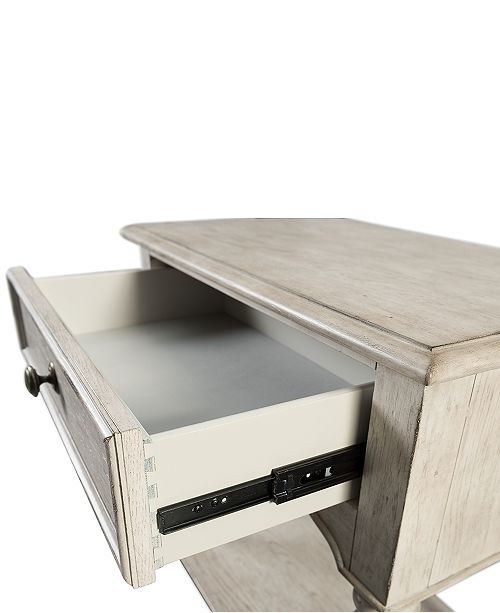 Furniture Closeout! Hadley USB Outlet Nightstand, Created for Macy's
