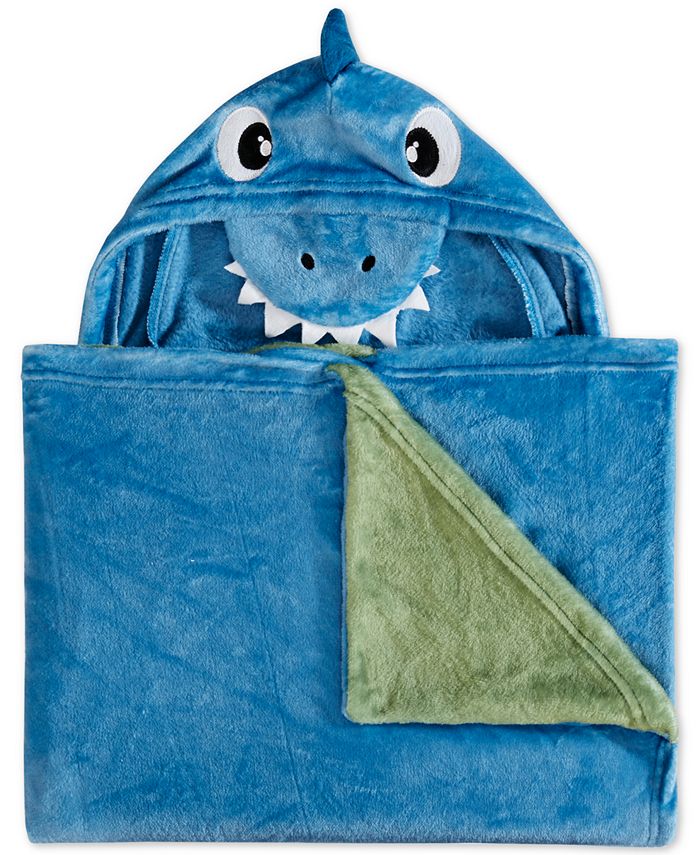 JLA Home CLOSEOUT! Dusty The Dino Cotton Hooded Bath Towel, Created for