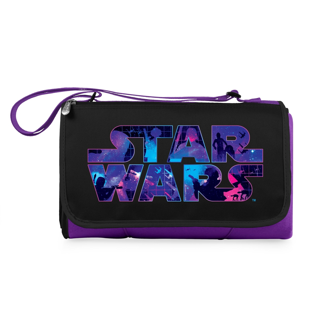 Oniva by Picnic Time Star Wars Blanket Tote Outdoor Picnic Blanket - Purple