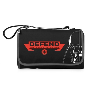 Picnic Time Oniva By  Star Wars Darth Vader Blanket Tote Outdoor Picnic Blanket In Black
