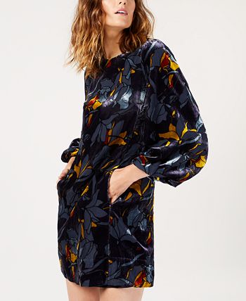 French Connection Aventine Velvet Dress Macy s