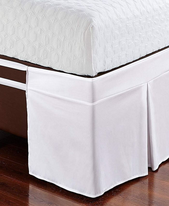 De Moocci Microfiber Tailored BedSkirt Abrasion Resistant, Quadruple