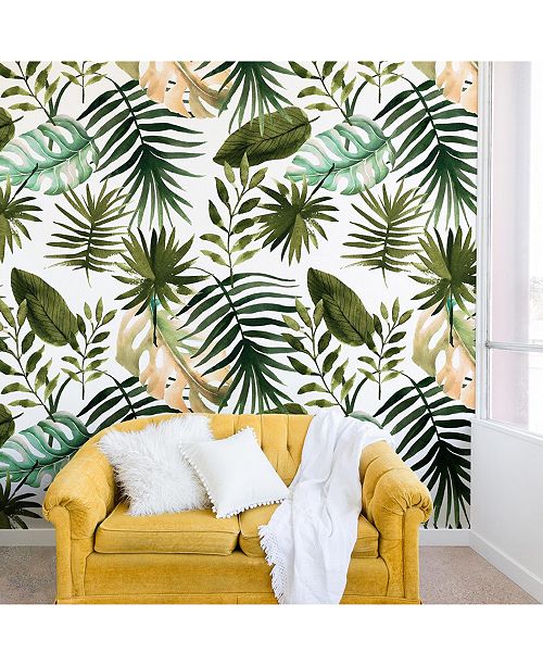 Deny Designs Marta Barragan Camarasa Painting Watercolor Leaves 8