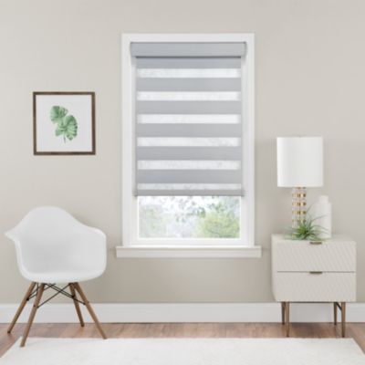 Achim - Cordless Celestial Room Darkening Double Layered Shade 31x72 - Tan