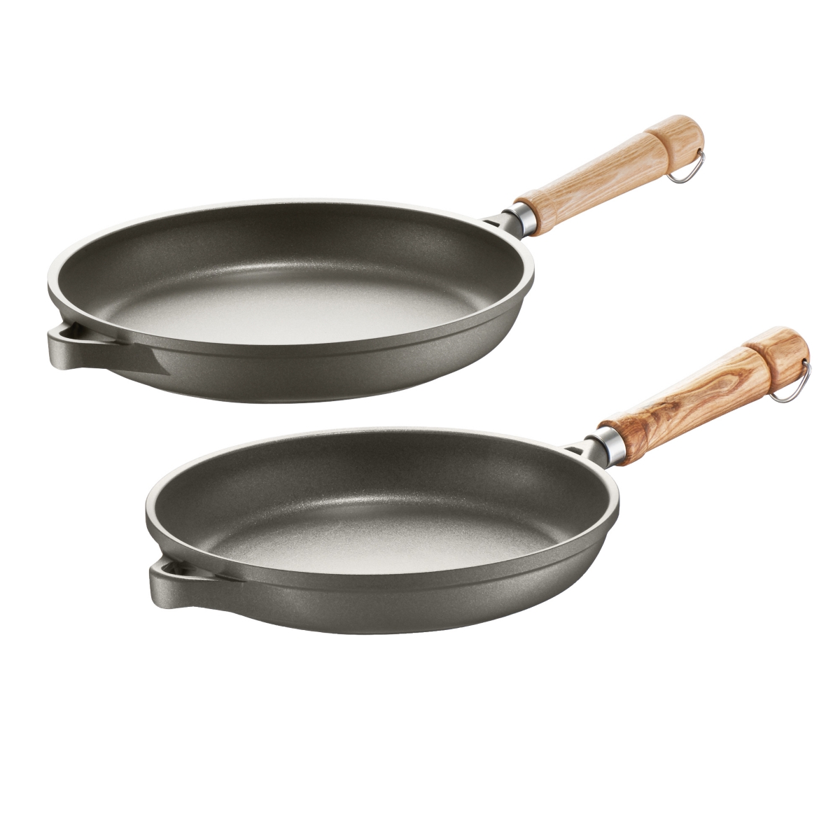 Berndes Tradition 10 and 11.5 Cast Aluminum Fry Pan Set