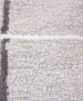 Hotel Collection CLOSEOUT!  Area Rug, City Grid CG1 2' x 3', Created for Macy's