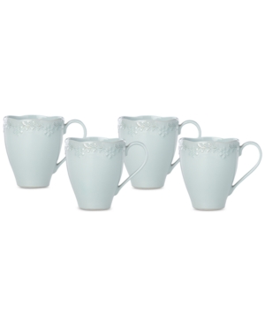 Lenox Chelse Muse Floral Mugs Set of 4