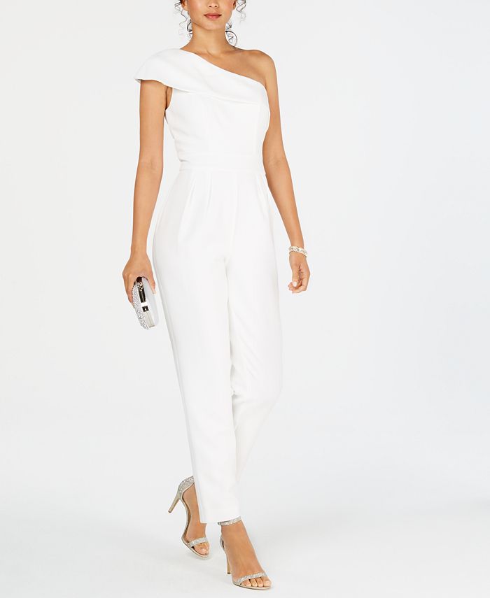 Vince camuto one shoulder jumpsuit store