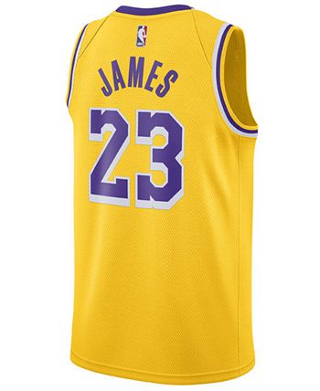 Jordan Men's LeBron James Purple Los Angeles Lakers 2021/22 Swingman Player  Jersey - Statement Edition - Macy's