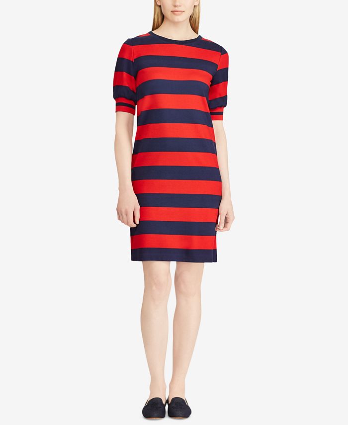 Lauren Ralph Lauren Petite Striped TShirt Dress Macy's